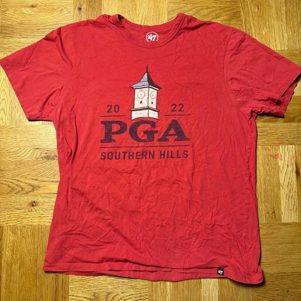 Official 2022 PGA Championship Southern Hills graphic t-shirt by '47 Brand